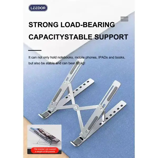 LD-N3 , LEEDOR COMPUTER STAND ALUMINUM ALLOY , SILVER - GulfStore.com