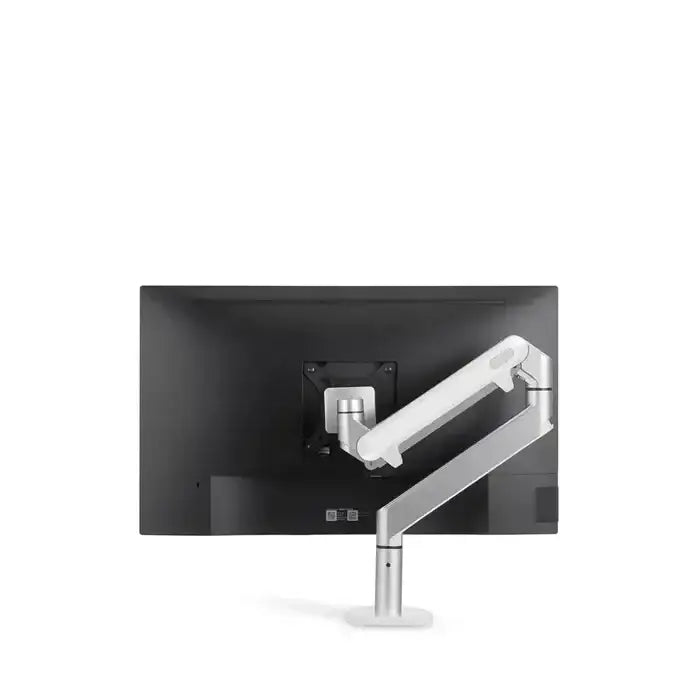 Monitor Holder Desk Stand, Height Adjustable Aluminum Single Arm Gas Spring Tv Mount Fits Up To 32