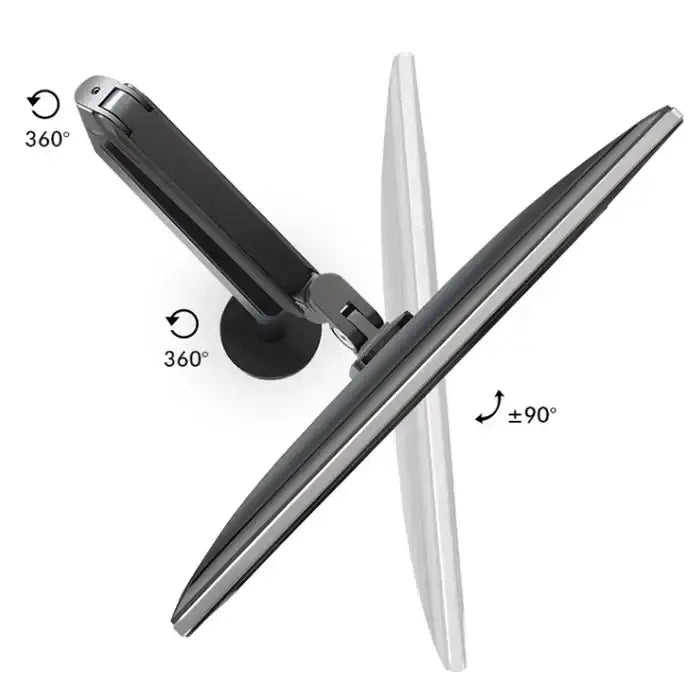 Monitor Holder Desk Stand, Height Adjustable Aluminum Single Arm Gas Spring Tv Mount Fits Up To 32