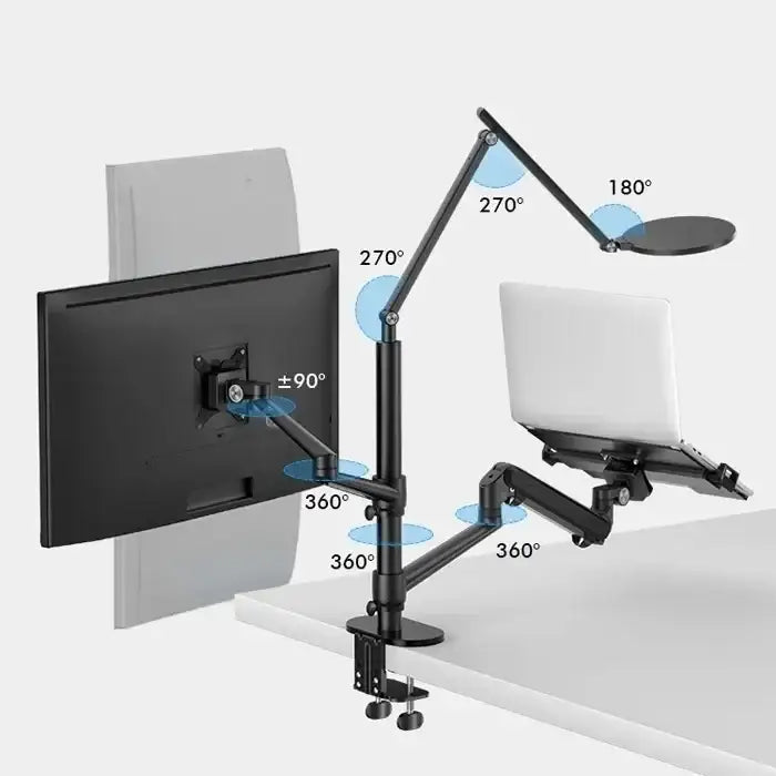 Monitor & Laptop Stand Arm With Lamp (Ol-3lt) - GulfStore.com