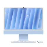 Apple iMac - 24" Standard Glass / M4 / 10-Core CPU / 10-Core GPU / 16 Core Neural Engine / 16GB RAM / 2TB SSD / Arb/Eng / Blue / 1YW - GulfStore.com