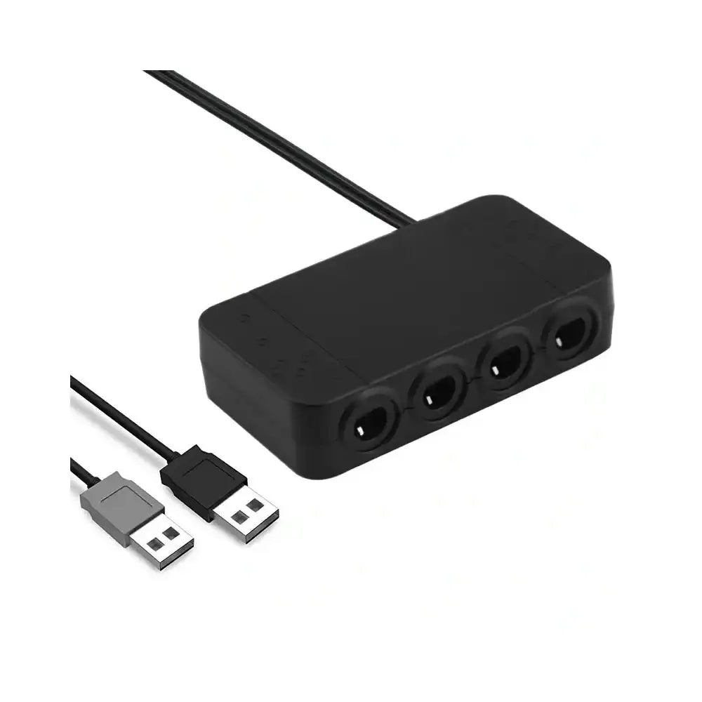 NGC Controller Converter For Switch2/Switch/Wii U/PC With Home Button/Black - GulfStore.com