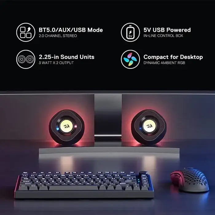 RADRAGON KAIDAS STEREO GAMING SPEAKER - GulfStore.com