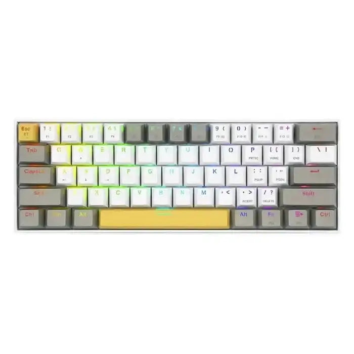 REDRAGON DRACONIC PRO WIRED/2.4G/BT MECHANICAL GAMING KEYBOARD - DUST-PROOF BROWN SWITCH (K530-YL&WT&GY-RGB-PRO) - GulfStore.com