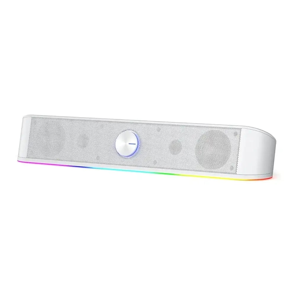 Redragon Gs560 Adiemus Rgb Gaming Speaker - White - GulfStore.com