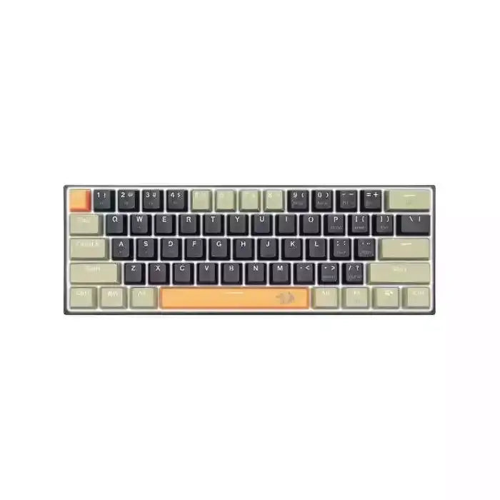 Redragon Lakshmi 60% Mechanical Gaming Keyboard - Orange-black-grey - GulfStore.com
