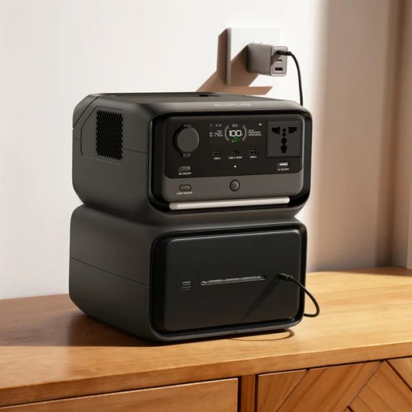 EcoFlow RIVER 3 Max Portable Power Station with EB300 Battery