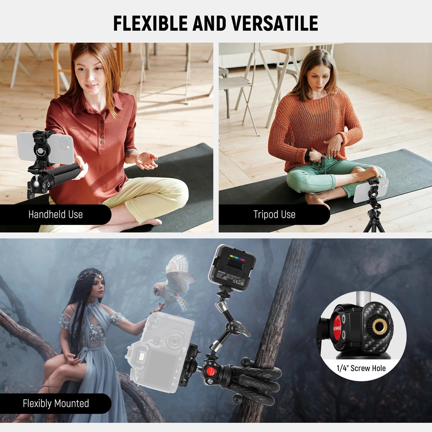 Neewer TP34 FLEXIBLE CAMERA TRIPOD