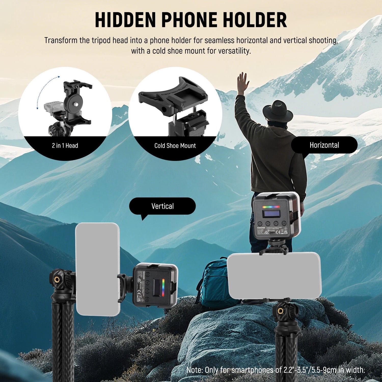 Neewer TP34 FLEXIBLE CAMERA TRIPOD