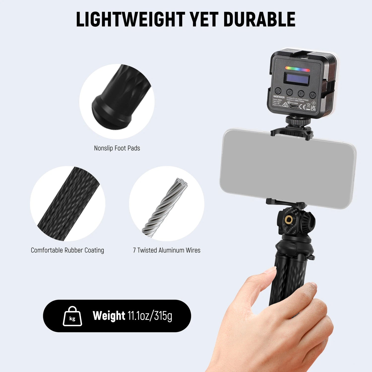 Neewer TP34 FLEXIBLE CAMERA TRIPOD