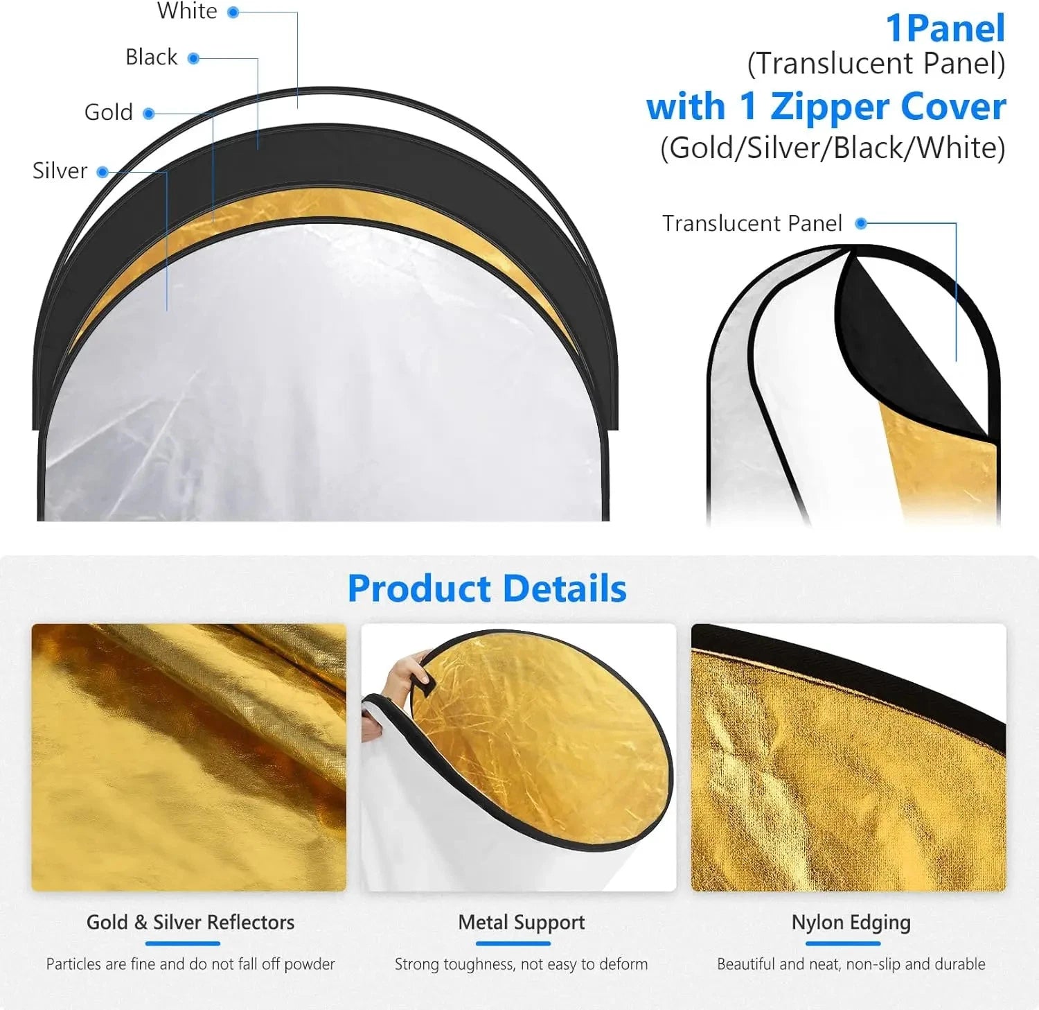 Neewer 5-IN-1 REFLECTORS 80X120