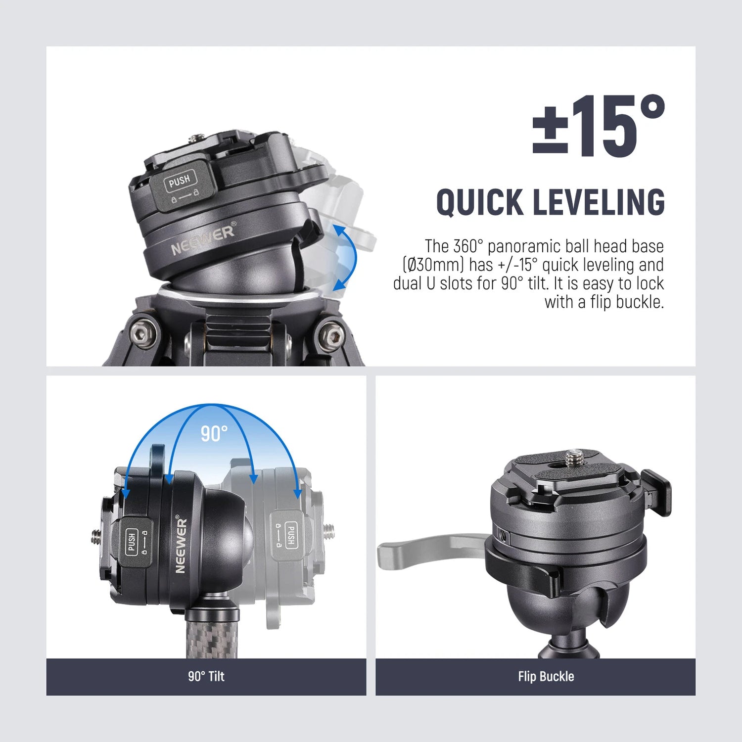 Neewer 120CM CARBON FIBER MOTORIZED CAMERA SLIDER WITH APP CONTROL