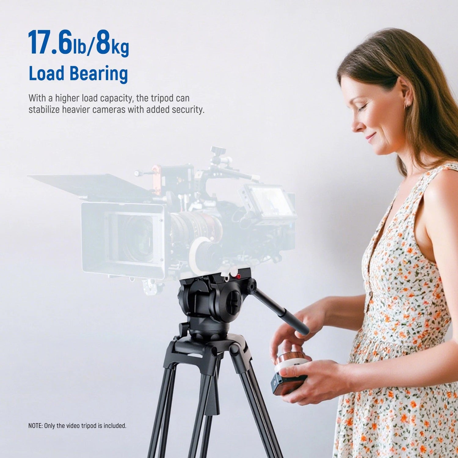 Neewer VIDEO TRIPOD WITH ADJUSTABLE FLUID HEAD