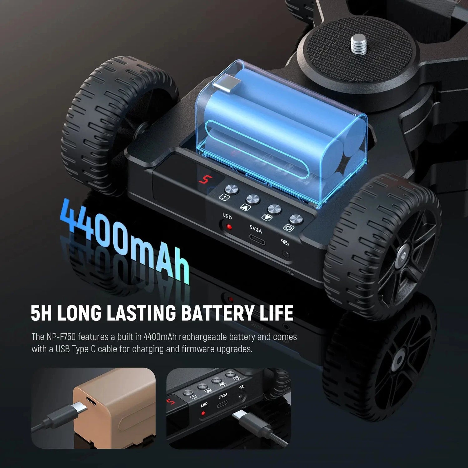 Neewer DL400 ELECTRIC MOTORIZED VIDEO DOLLY