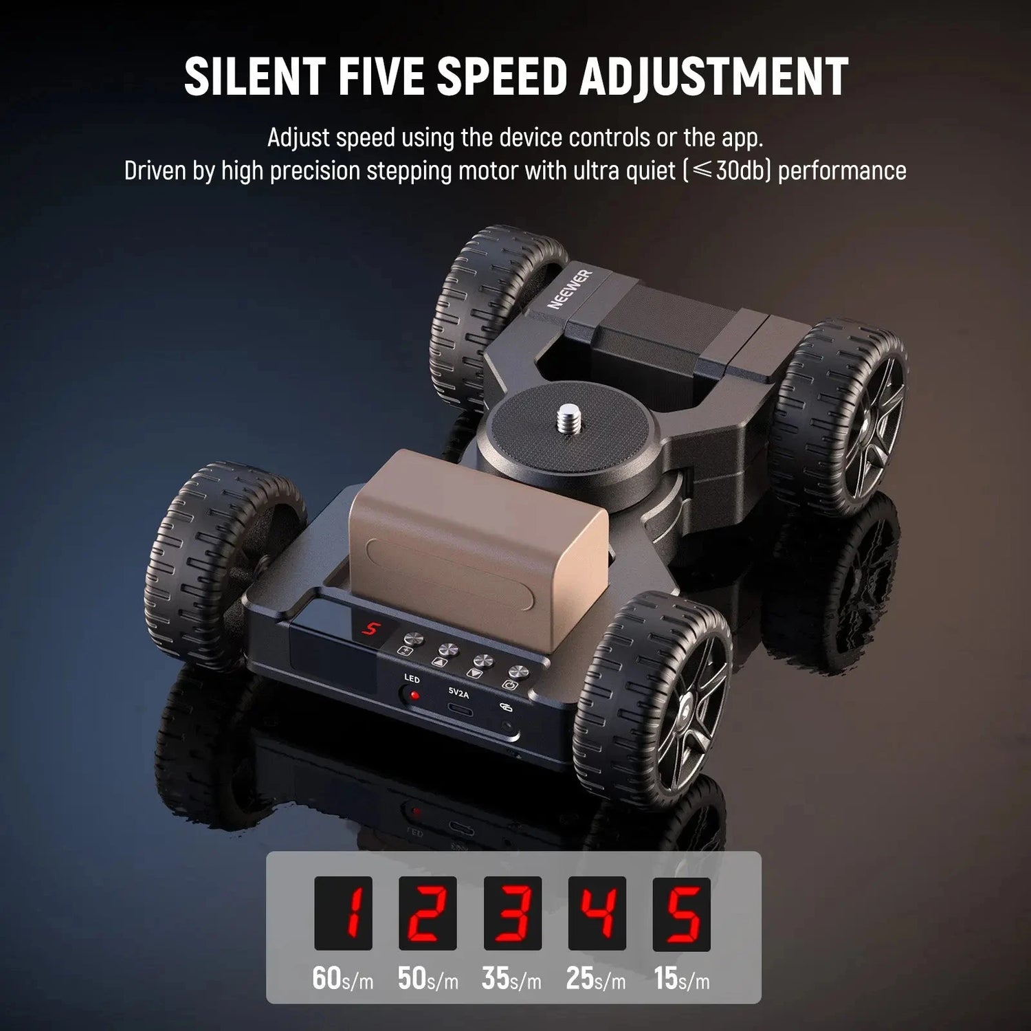 Neewer DL400 ELECTRIC MOTORIZED VIDEO DOLLY