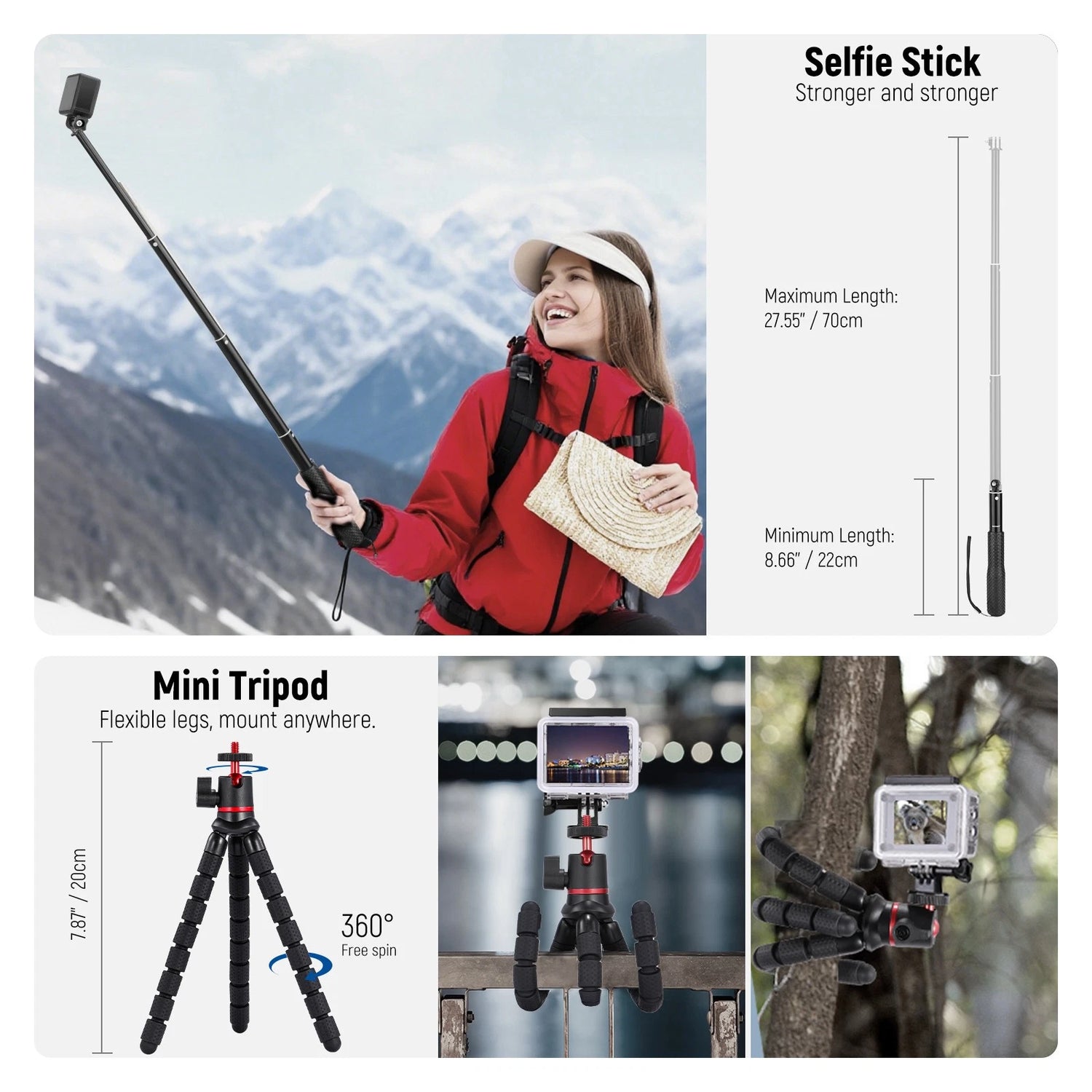 مجموعة ملحقات Neewer 50 في 1 لكاميرا الحركة؟ أسود؟