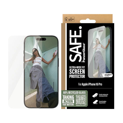 SAFE SCREEN PROTECTOR IPHONE 16 PRO UWF