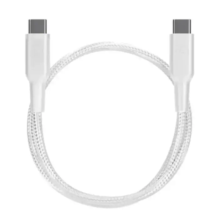 Powerology 60W C-C 30cm V2.0 cable for iphone-White - GulfStore.com