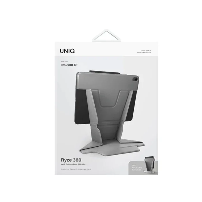 UNIQ | PDA132024 | R360 Gry RYZE 360 New Ipad Air 13 2024 | Chalk Grey Grey