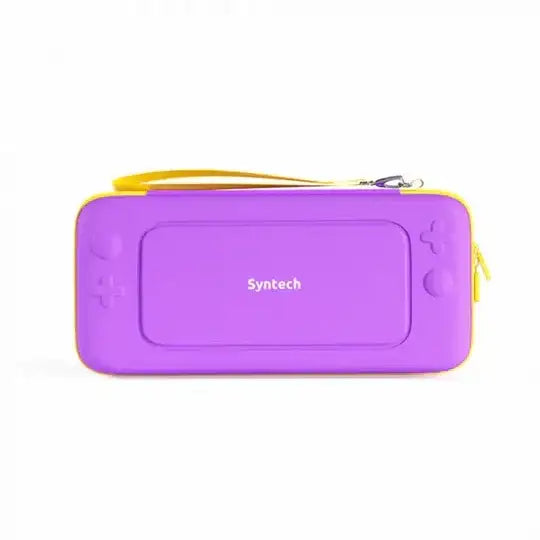 SYNTECH PORTABLE CARRYING CASE FOR NINTENDO SWITCH & OLED - LIGHT PURPLE - GulfStore.com