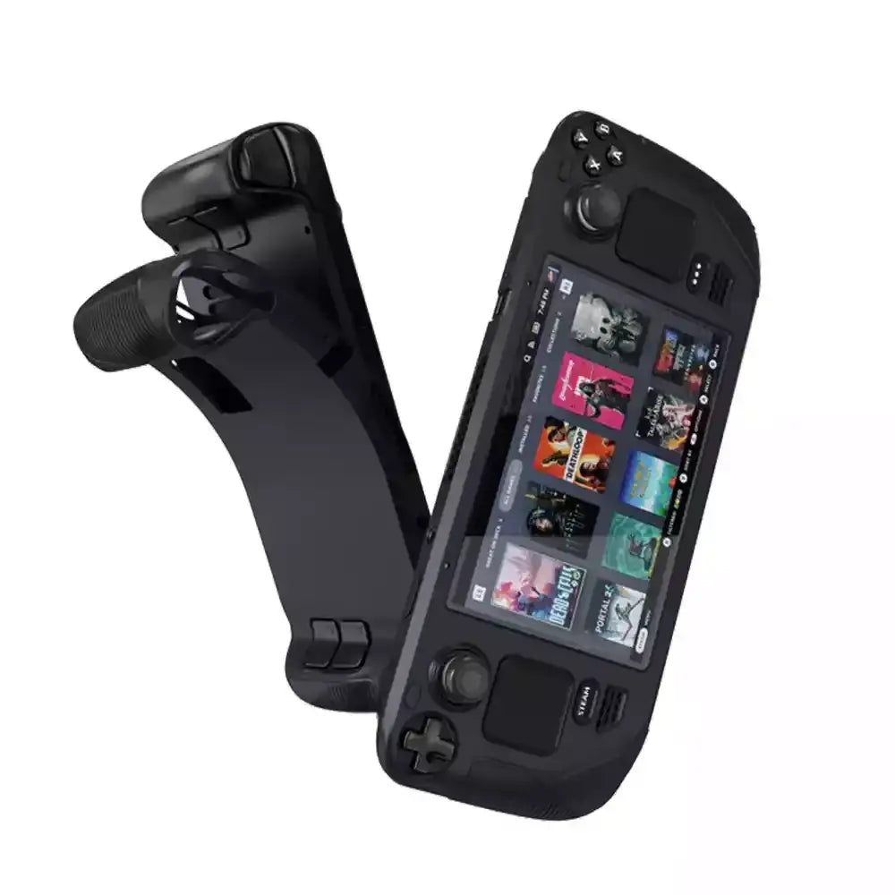 SYNTECH SILICONE PROTECTIVE CASE FOR STEAM DECK - BLACK - GulfStore.com