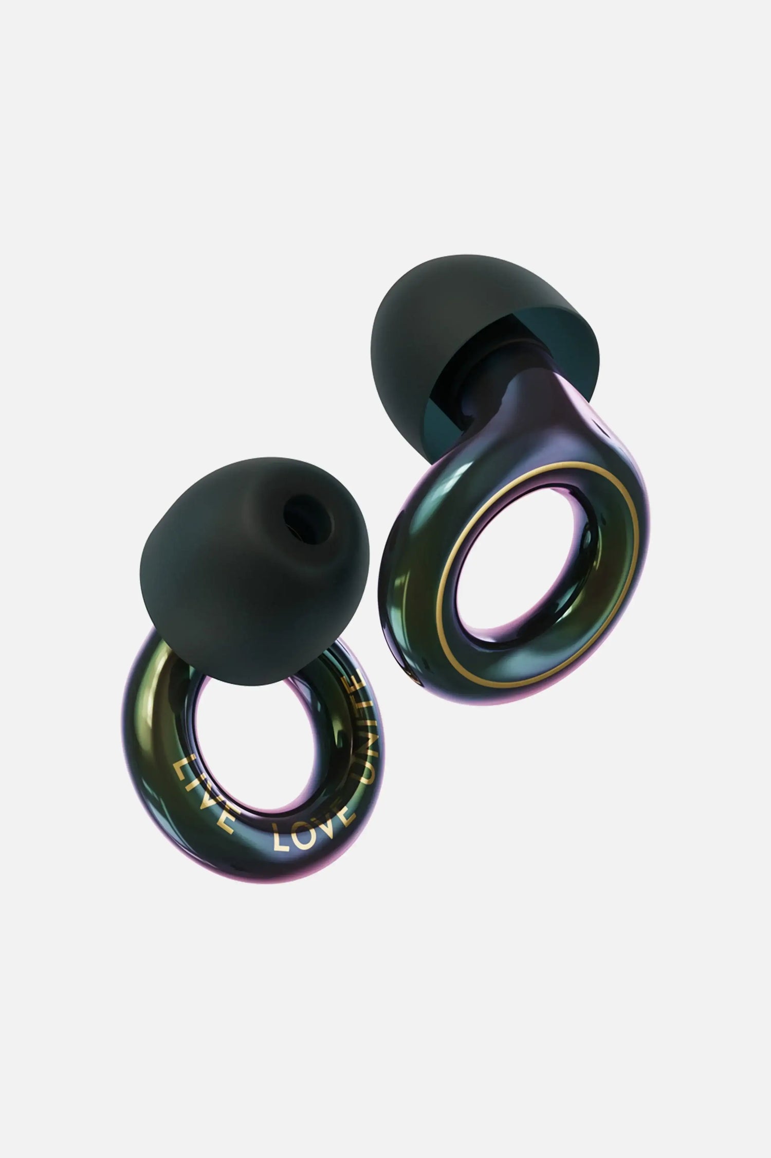 LOOP EXPERIENCE 2 HOLOGRAPHIC Ear Plugs - BLACK - GulfStore.com