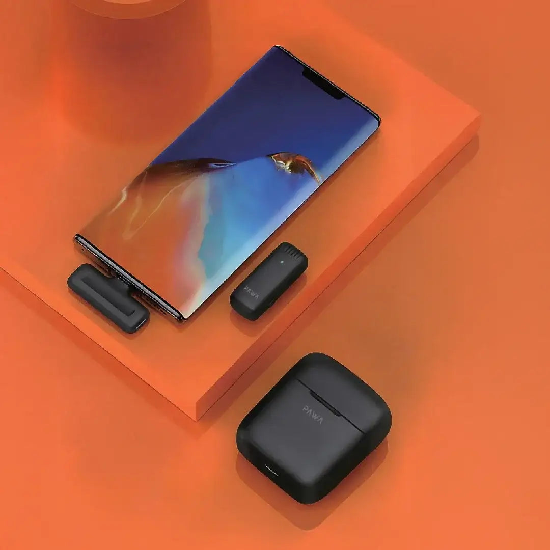 PW-LSMCCCL2 , PAWA MIKE M4 Single Wireless Microphone With Charging Case Plug &play - GulfStore.com