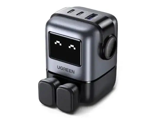 UGREEN Nexode RG 65W 3-Port GaN Fast Charger UK – Grey - GulfStore.com