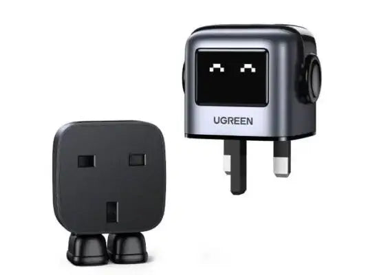 UGREEN Nexode RG 65W 3-Port GaN Fast Charger UK – Grey - GulfStore.com