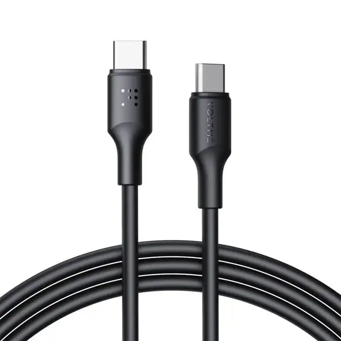 Voltme Powerlink EDC Series Type-C to Type-C Cable 1.2M 5A 60 W BLACK - GulfStore.com