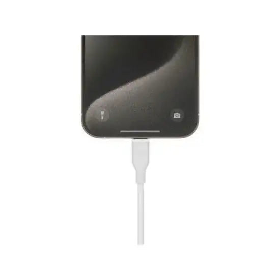 كابل بازيك | جو تشارج | ويف من USB-C إلى USB-C بسرعة 480 ميجابت في الثانية وقوة 60 واط، بطول 1.5 متر | أبيض