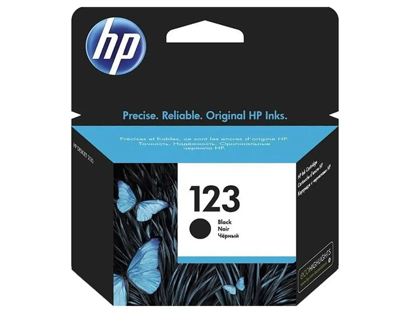 HP 123 Original Ink Cartridge - Black - GulfStore.com