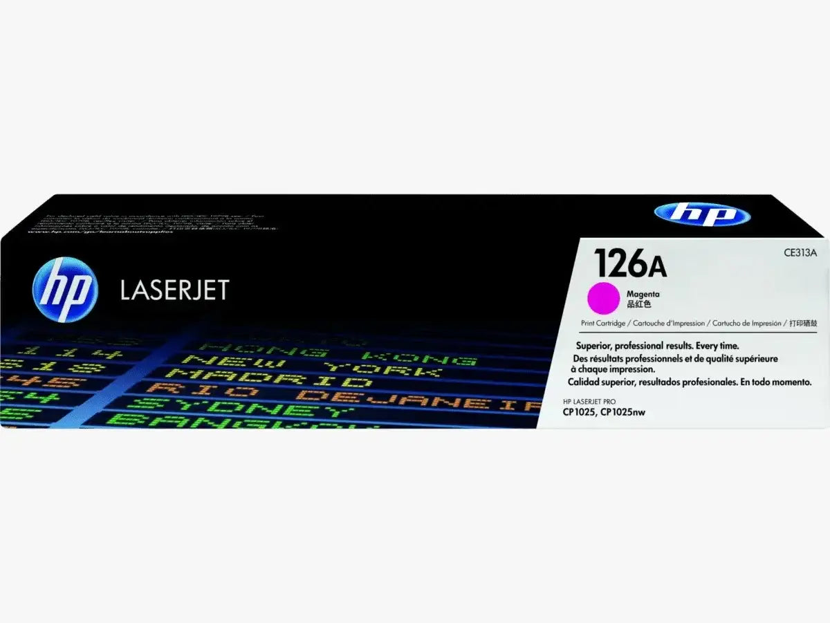 HP 126A Magenta Original LaserJet Toner Cartridge - GulfStore.com