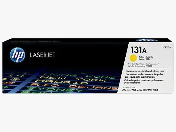 HP 131A Yellow Original LaserJet Toner Cartridge - GulfStore.com