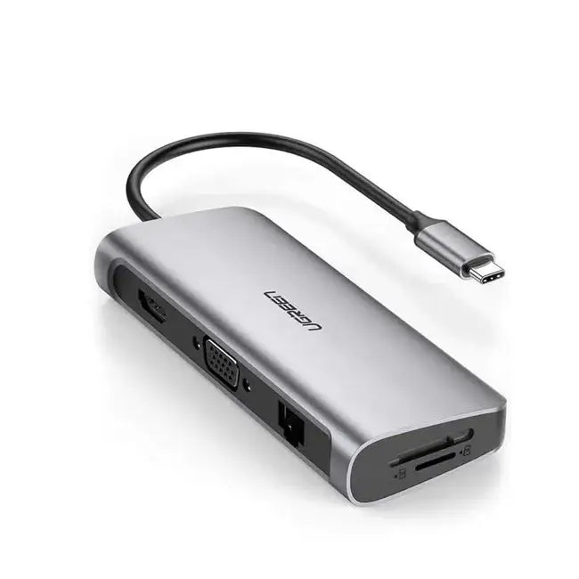 UGreen USB C Hub USB Type C to 4K HDMI Multiport Adapter Dock with VGA (9 in 1) - GulfStore.com