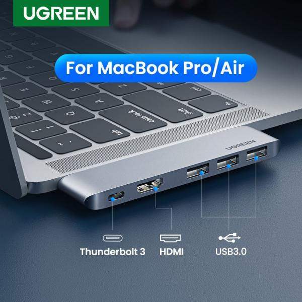Ugreen USB-C 5 IN 2 Multifunction Adapter For MacBook Pro/Air - GulfStore.com