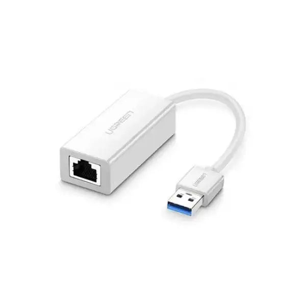 UGreen USB 3.0 Gigabit Ethernet Adapter-White - GulfStore.com