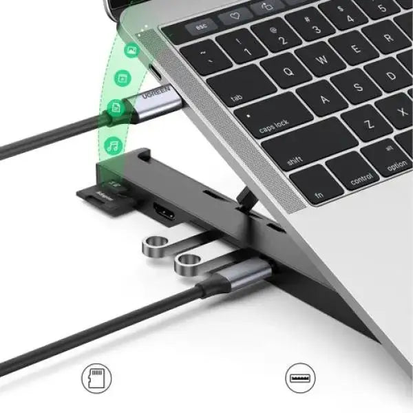 UGreen USB C Laptop Docking Station, 4 Levels Foldable X-Kit - GulfStore.com
