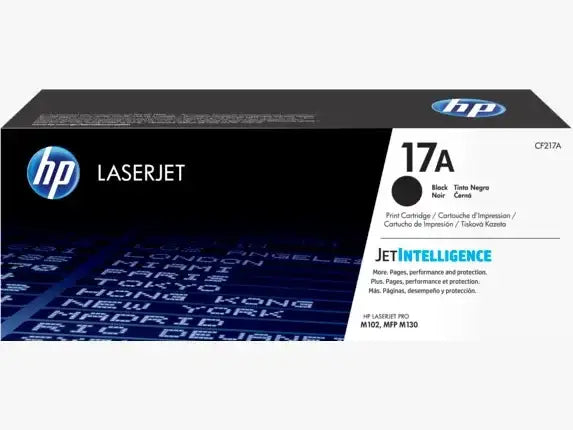 HP 17A Black Original LaserJet Toner Cartridge - GulfStore.com