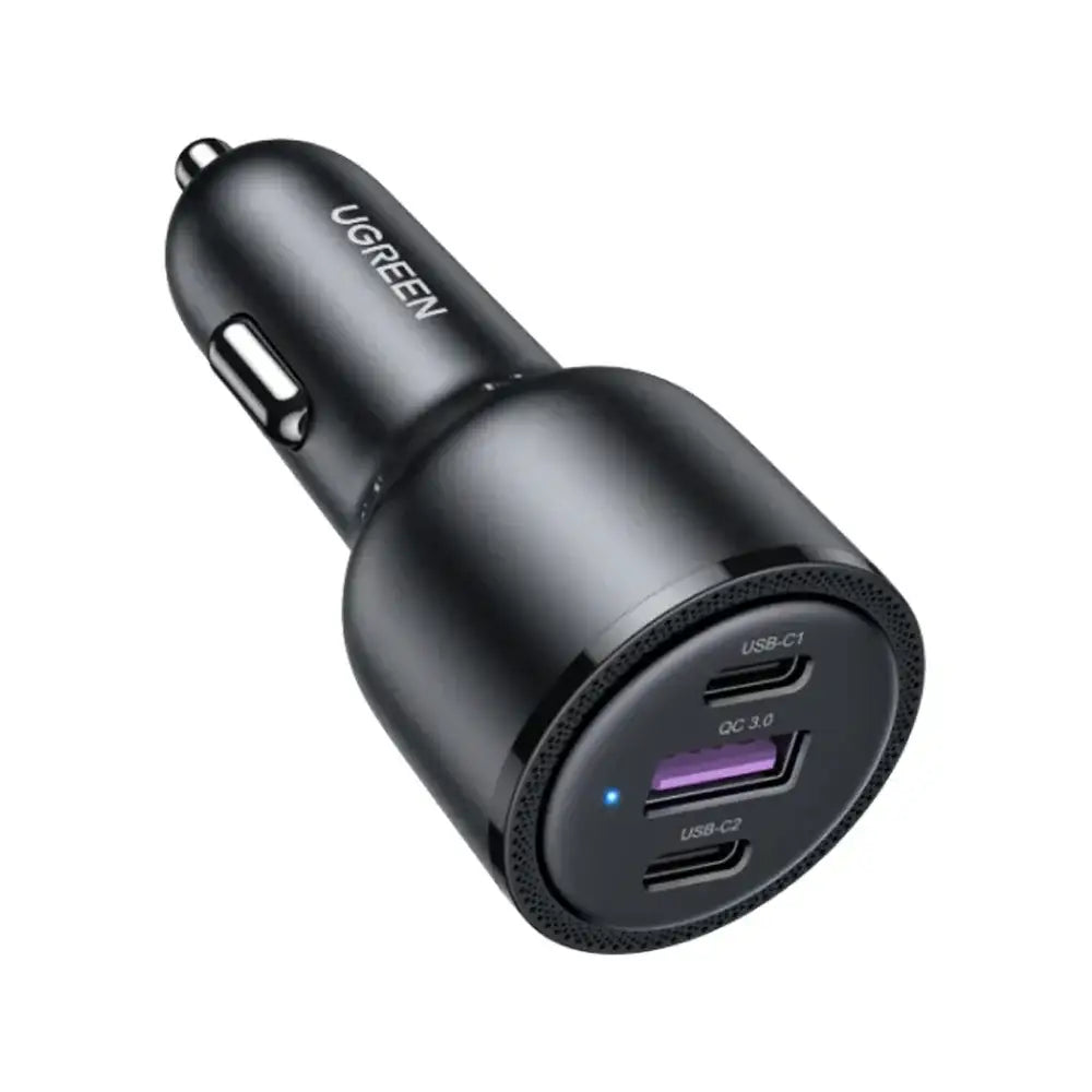UGreen USB-C Car Charger 69W - Black - GulfStore.com