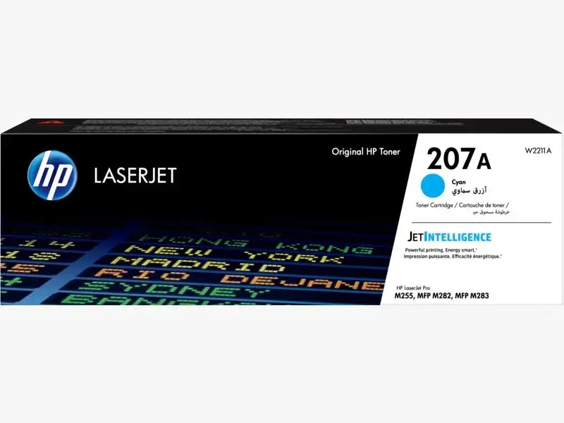 HP 207A Cyan Original LaserJet Toner Cartridge - GulfStore.com