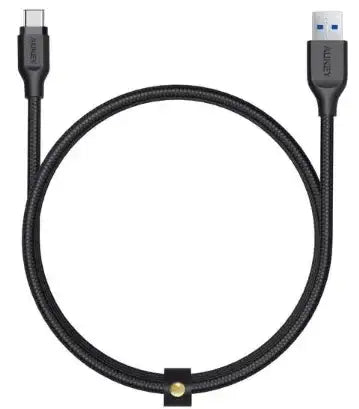 Aukey Braided Nylon USB 3.1 USB A To USB C Cable 1.2 meter - GulfStore.com