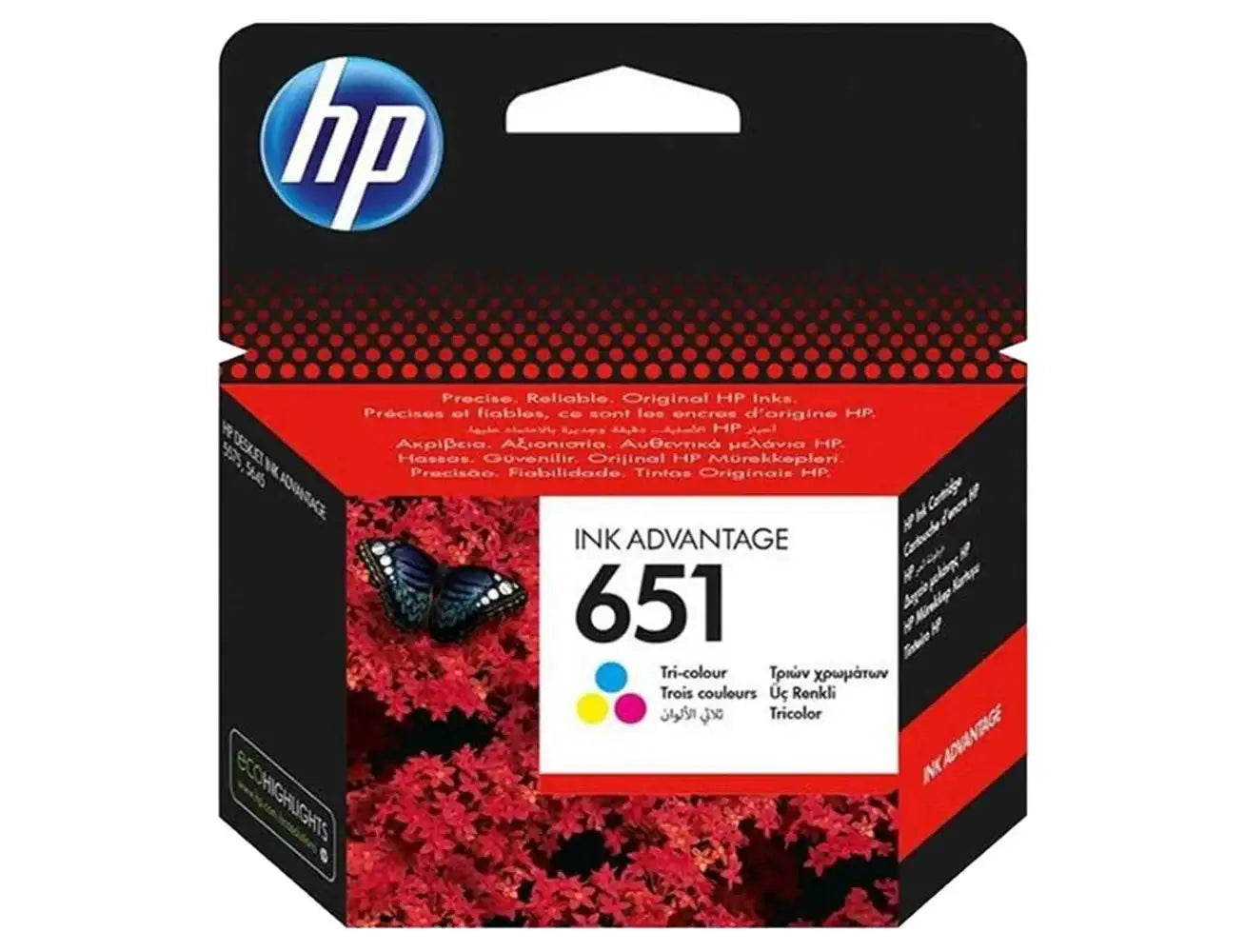 HP 651 Original Tri-color Ink Cartridge - GulfStore.com
