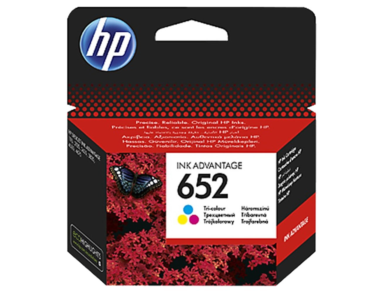 HP 652 Original Tri-color Ink Cartridge