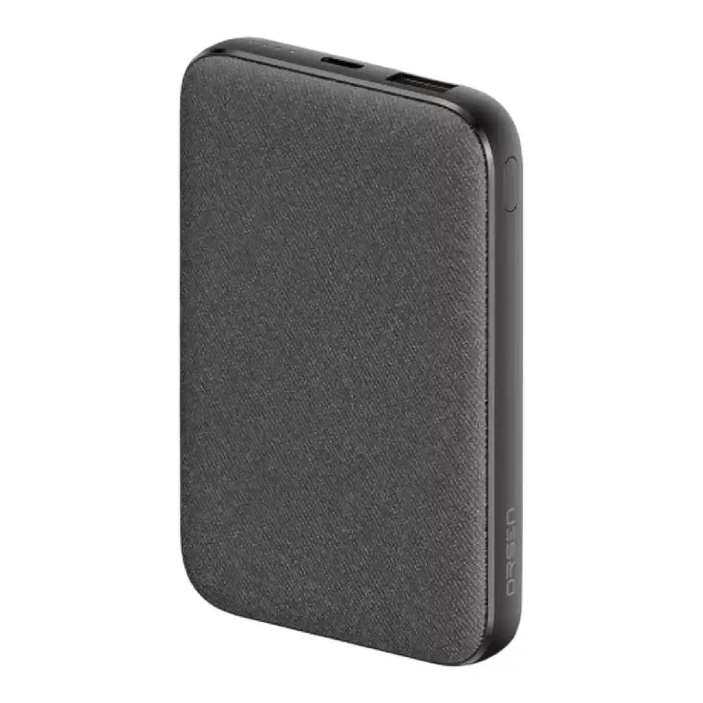 Choetech Orsen 20W Powerbank Slim with Fabric Material E49 - Black - GulfStore.com