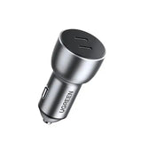 UGreen USB C Car Charger Aluminum 40W Dual Fast Charge - GulfStore.com