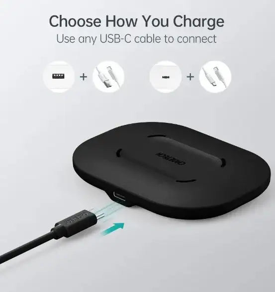 Choetech 15W Fast Wireless Charging Pad T550-F - GulfStore.com