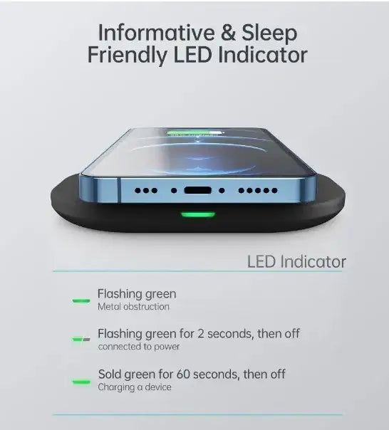 Choetech 15W Fast Wireless Charging Pad T550-F - GulfStore.com