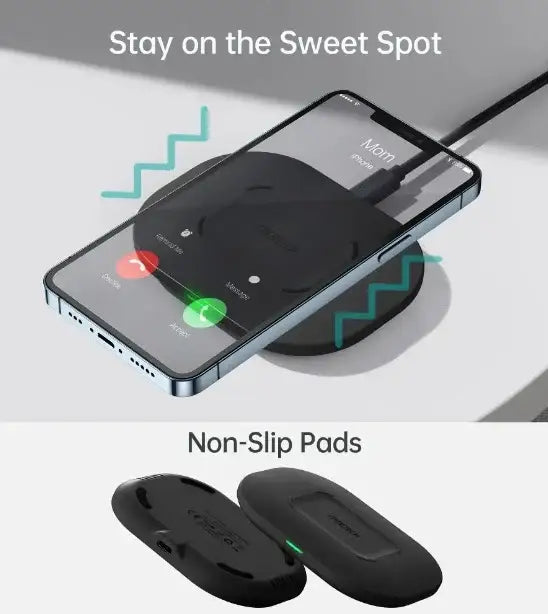 Choetech 15W Fast Wireless Charging Pad T550-F - GulfStore.com