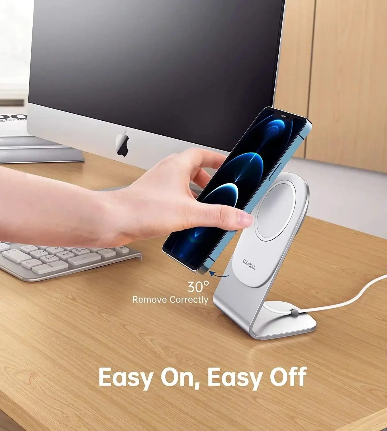 Choetech Phone Stand For MagSafe Charger H046 - GulfStore.com